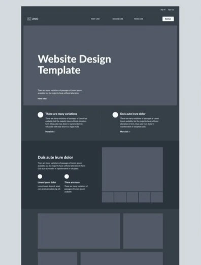 template for web design